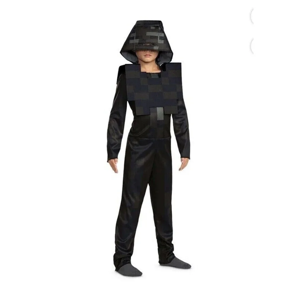 Minecraft Game Wither Skeleton Costume & Chest Piece Boy's Size Small (6/7)